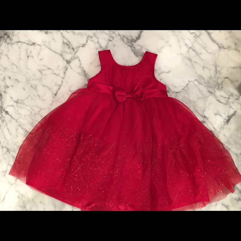 Beautiful bright red Christmas/princess dress